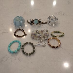 Lot Of 10 Bracelets